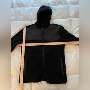 Topo Designs Polartec Fleece Jacket full zip hood